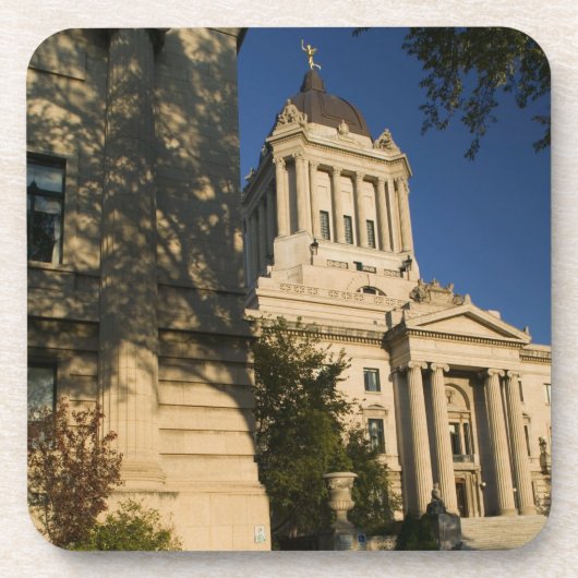 Canada, Manitoba, Winnipeg: Manitoba Legislative Onderzetter (Voorkant)