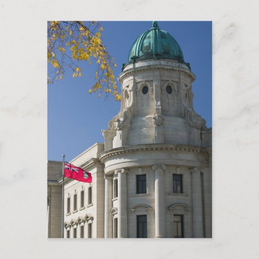 CANADA, Manitoba, Winnipeg: Rechtbanken; Briefkaart (Voorkant)