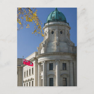 CANADA, Manitoba, Winnipeg: Rechtbanken; Briefkaart