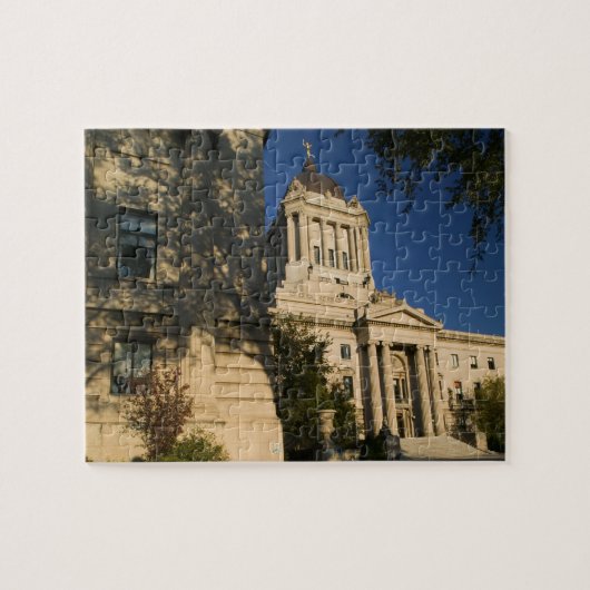 Canada, Manitoba, Winnipeg: Wetgevend Manitoba Legpuzzel (Horizontaal)