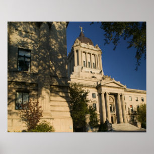 Canada, Manitoba, Winnipeg: Wetgevende macht van M Poster