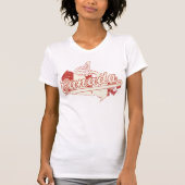Canada Map T-shirt (Voorkant)