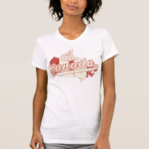 Canada Map T-shirt
