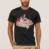 Canada Map T-shirt (Voorkant)