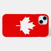 Canada Maple Leaf 1867 Jubileum 150 jaar Case-Mate iPhone Case (Achterkant (horizontaal))