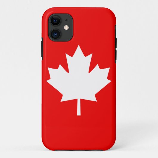 Canada Maple Leaf 1867 Jubileum 150 jaar Case-Mate iPhone Case (Achterkant)
