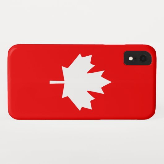 Canada Maple Leaf 1867 Jubileum 150 jaar Case-Mate iPhone Case (Achterkant (horizontaal))