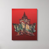 Canada Maple Leaf Art Prints - Canvas (Voorkant)