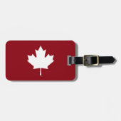 Canada Maple Leaf Bagagelabel (Voorkant horizontaal)