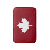 Canada Maple Leaf Bath Mat (Voorkant Verticaal)