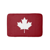 Canada Maple Leaf Bath Mat (Voorkant)
