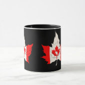 canada maple leaf beaver canadiaans mok (Midden)