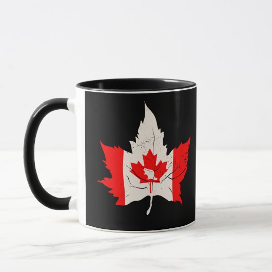 canada maple leaf beaver canadiaans mok (Links)