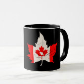 canada maple leaf beaver canadiaans mok (Voorkant rechts)