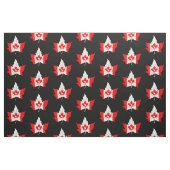 canada maple leaf beaver canadiaans stof (Fat Quarter)