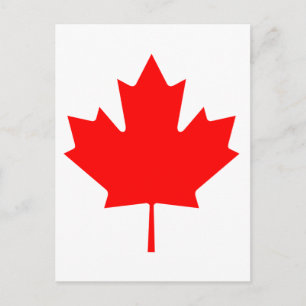 Canada Maple Leaf Briefkaart