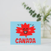 Canada Maple Leaf Briefkaart (Staand voorkant)