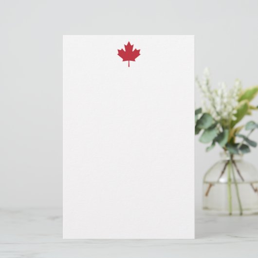 Canada Maple Leaf Briefpapier (Staand voorkant)