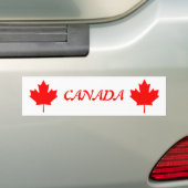 Canada Maple Leaf Bumpersticker (Op auto)