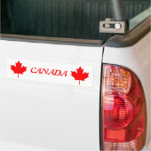 Canada Maple Leaf Bumpersticker (Op Truck)