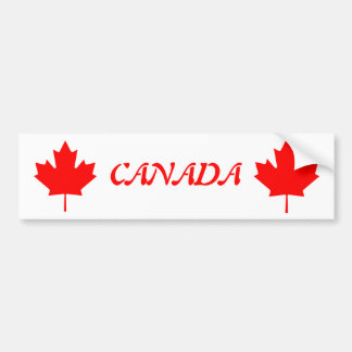 Canada Maple Leaf Bumpersticker
