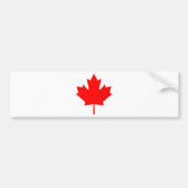 Canada - Maple Leaf Bumpersticker (Voorkant)