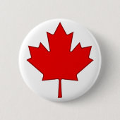 Canada Maple Leaf Button (Voorkant)