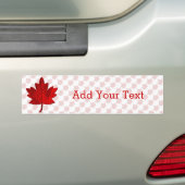 Canada-Maple Leaf by Shirley Taylor Bumpersticker (Op auto)