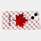 Canada-Maple Leaf by Shirley Taylor Case-Mate iPhone Case (Achterkant (horizontaal))