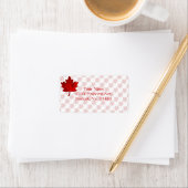 Canada-Maple Leaf by Shirley Taylor Etiket (Insitu)