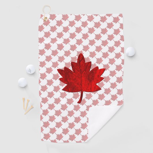 Canada-Maple Leaf by Shirley Taylor Golfhanddoek (Insitu)