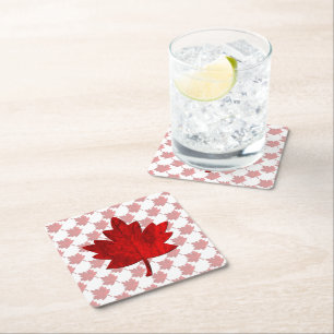 Canada-Maple Leaf by Shirley Taylor Kartonnen Onderzetters