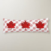 Canada-Maple Leaf by Shirley Taylor Lichaamskussen (Voorkant)