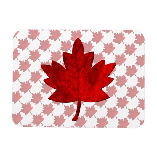 Canada-Maple Leaf by Shirley Taylor Magneet (Horizontaal)