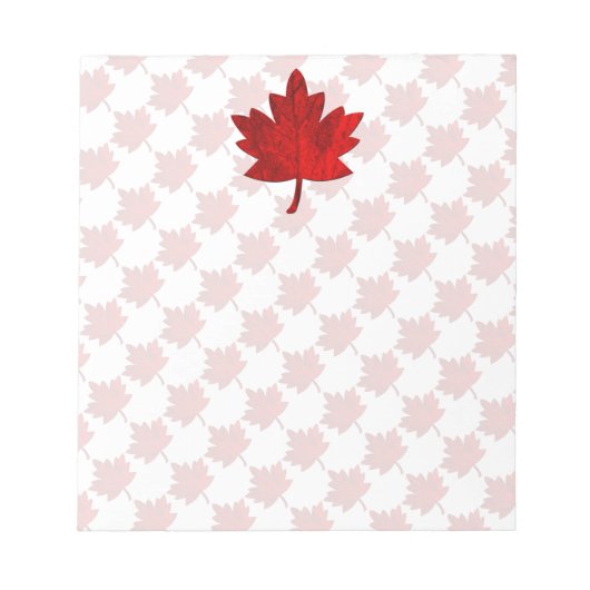 Canada-Maple Leaf by Shirley Taylor Notitieblok (Voorkant)