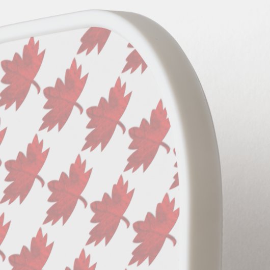 Canada-Maple Leaf by Shirley Taylor Pickleball Paddle (Links Detail)