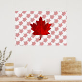 Canada-Maple Leaf by Shirley Taylor Poster (Keuken)