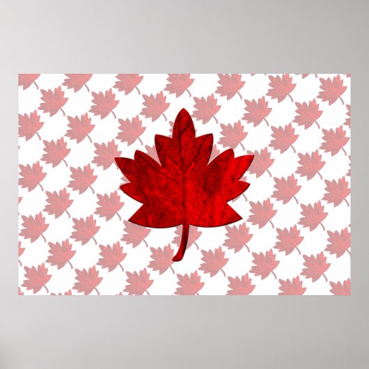 Canada-Maple Leaf by Shirley Taylor Poster (Voorkant)