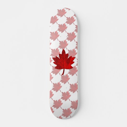 Canada-Maple Leaf by Shirley Taylor Skateboard (Voorkant)