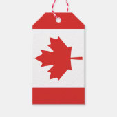 Canada Maple Leaf Cadeaulabel (Voorkant)
