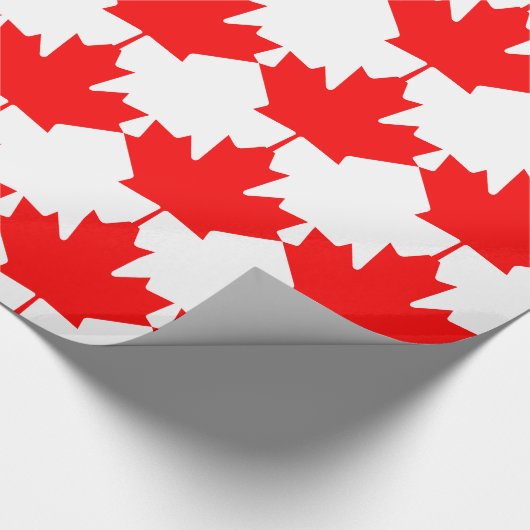 Canada - Maple Leaf Cadeaupapier (Hoek)