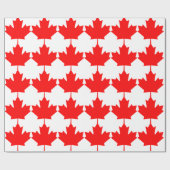 Canada - Maple Leaf Cadeaupapier (Vlak)