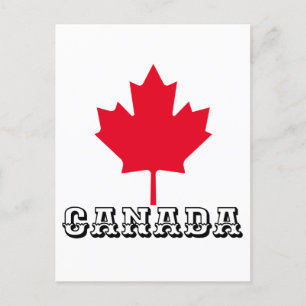 CANADA MAPLE LEAF - CANADA DAY BRIEFKAART