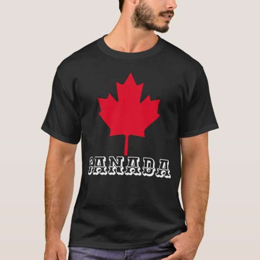 CANADA MAPLE LEAF - CANADA DAY T-Shirt (Voorkant)