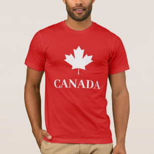 Canada Maple Leaf Canadese vlag T-shirt