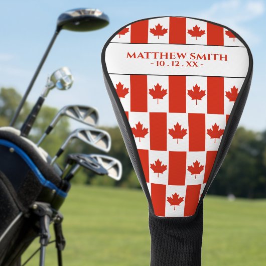Canada Maple Leaf Canadian Flag Pattern Name Golfheadcover