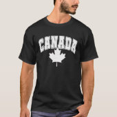 Canada Maple Leaf Canadian Flag Pride  5 T-shirt (Voorkant)