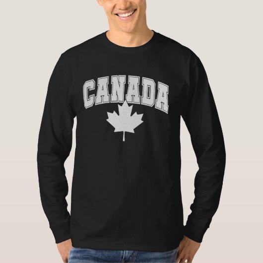 Canada Maple Leaf Canadian Flag Pride 7 T-shirt (Voorkant)
