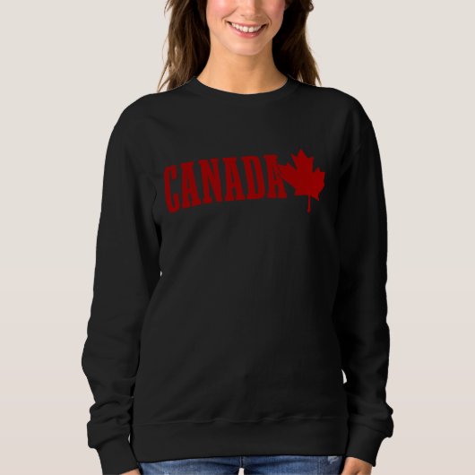 Canada Maple Leaf Canadian Flag Pride Patriotic 2 Trui (Voorkant)