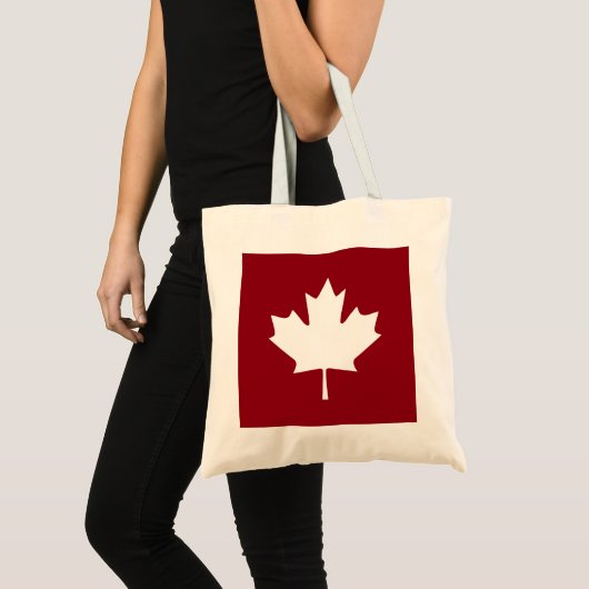 Canada Maple Leaf Canvas tas (Voorkant (product))